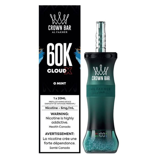 AL FAKHER Cloud X 60K Disposable Vape G Mint