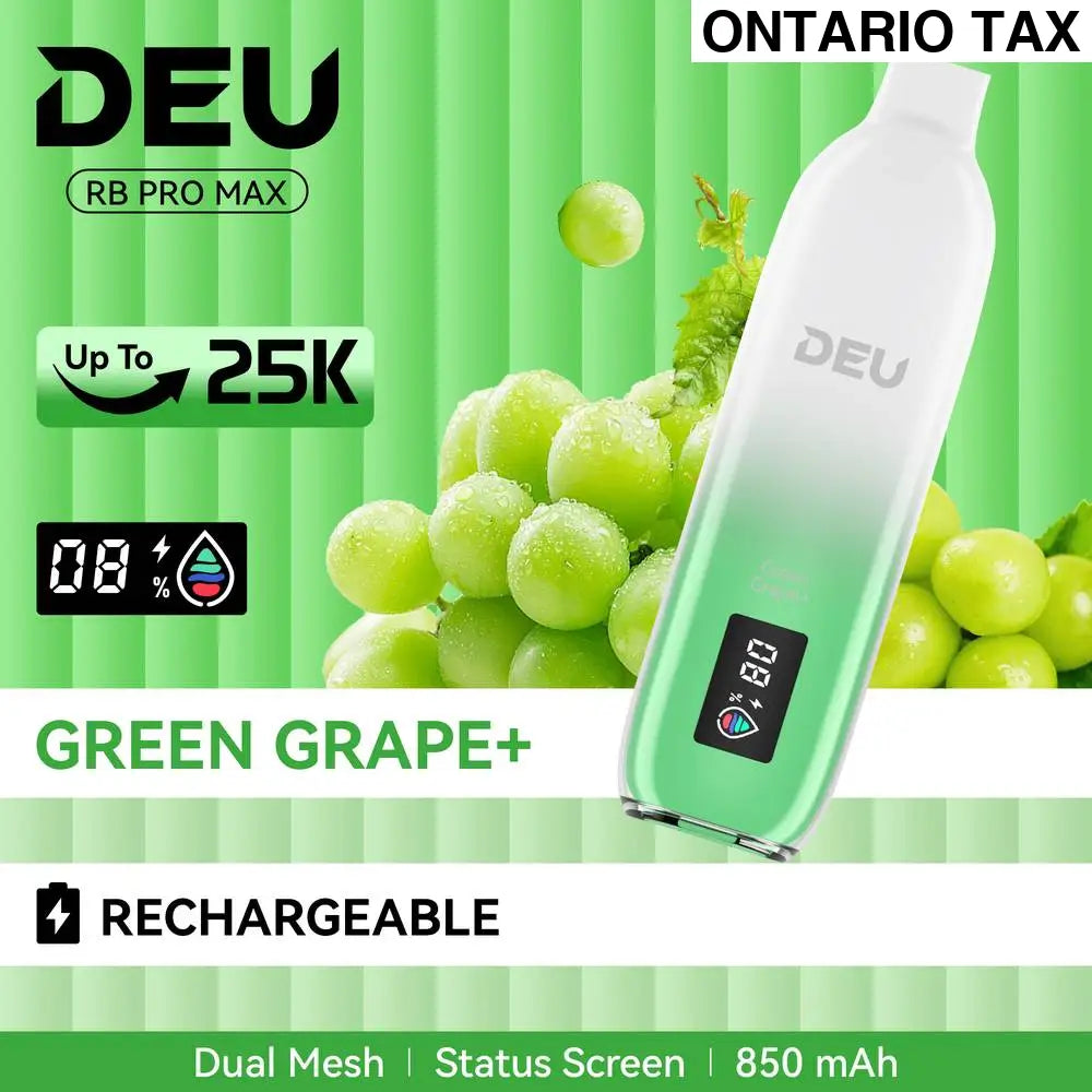 Vape jetable DEU RB PRO MAX+ 25K