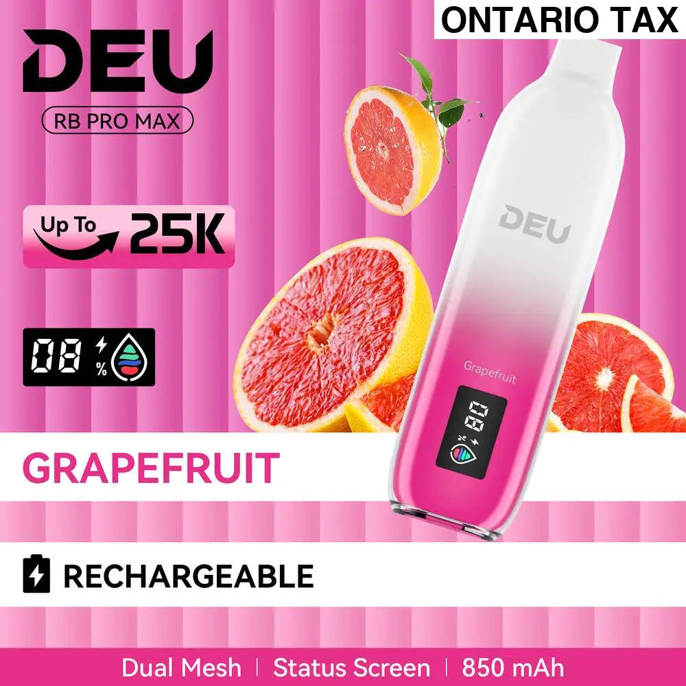 Vape jetable DEU RB PRO MAX+ 25K