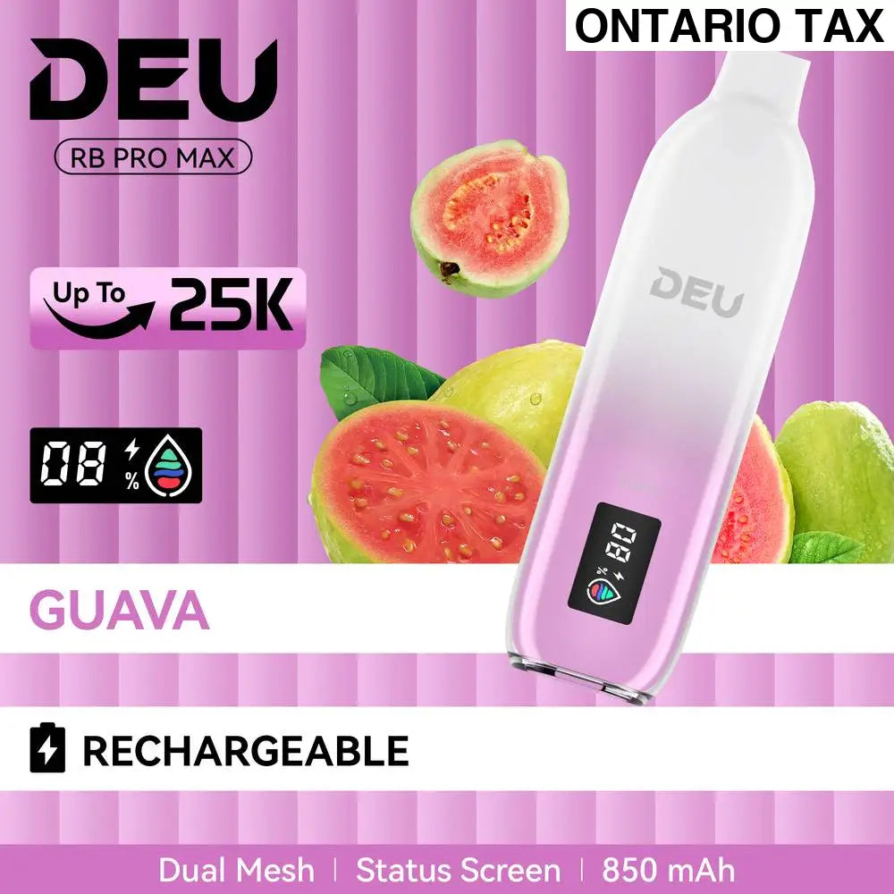 Vape jetable DEU RB PRO MAX+ 25K