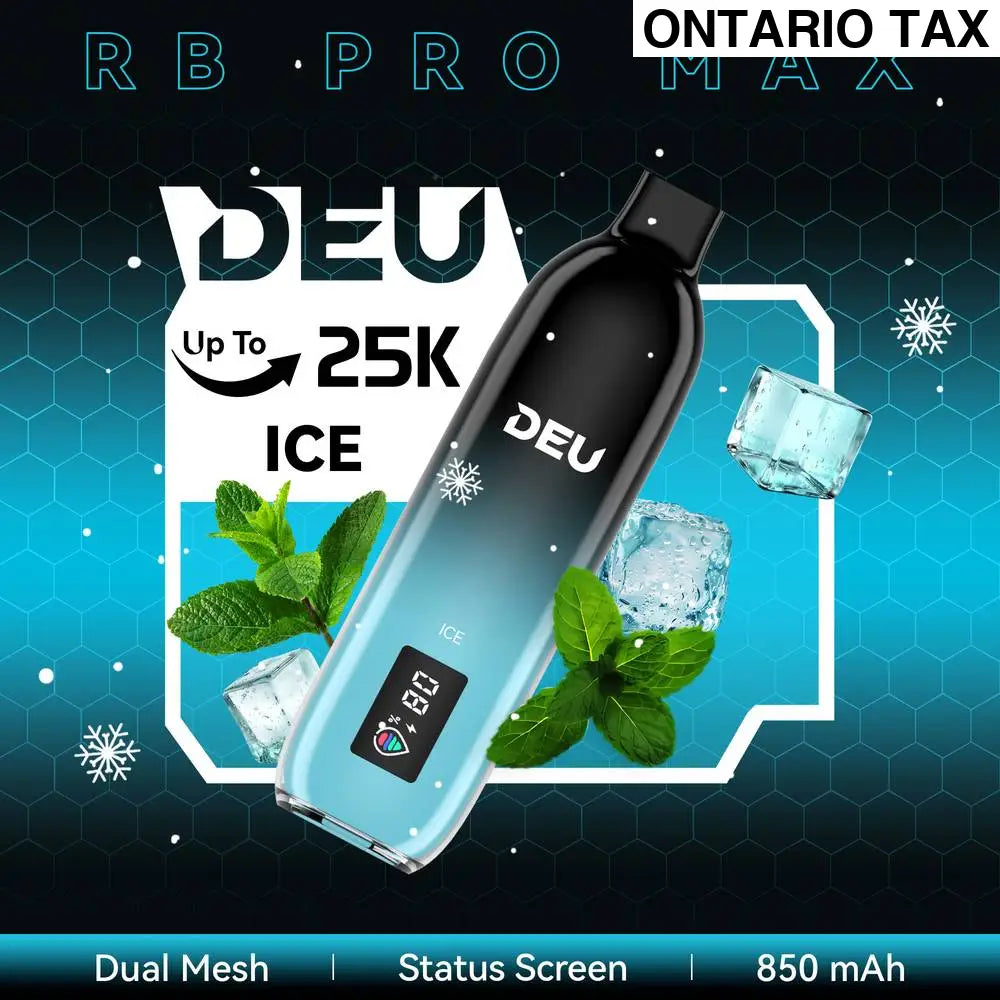 Vape jetable DEU RB PRO MAX+ 25K