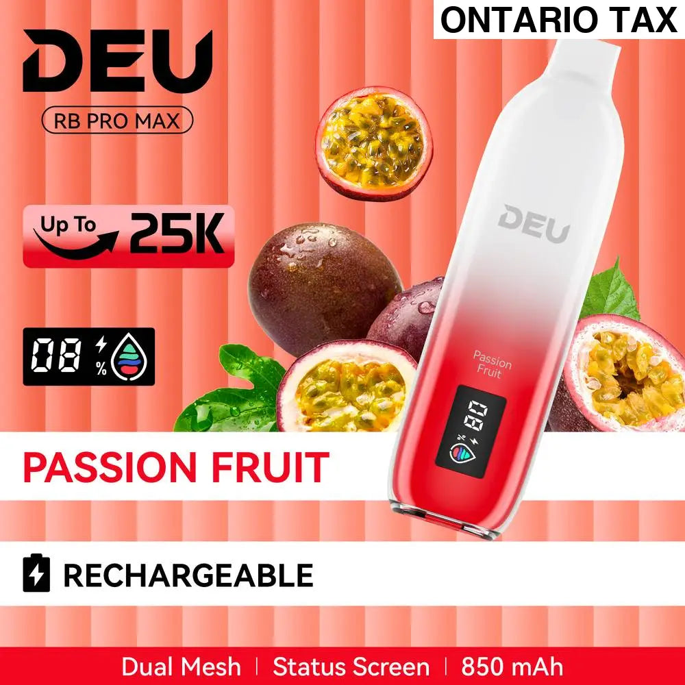 Vape jetable DEU RB PRO MAX+ 25K