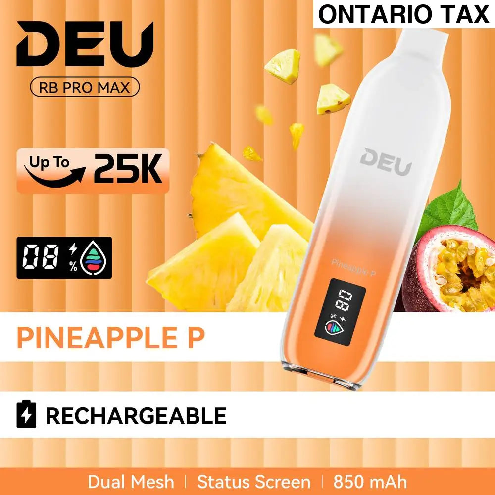 Vape jetable DEU RB PRO MAX+ 25K