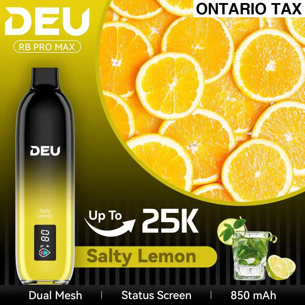 Vape jetable DEU RB PRO MAX+ 25K