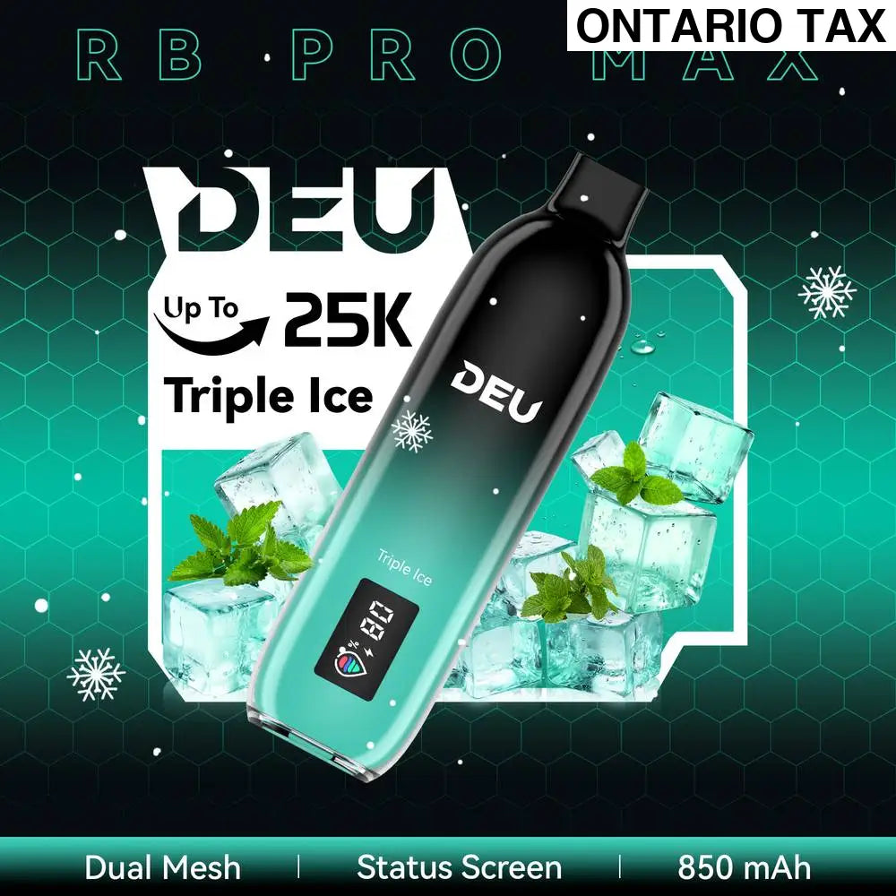Vape jetable DEU RB PRO MAX+ 25K
