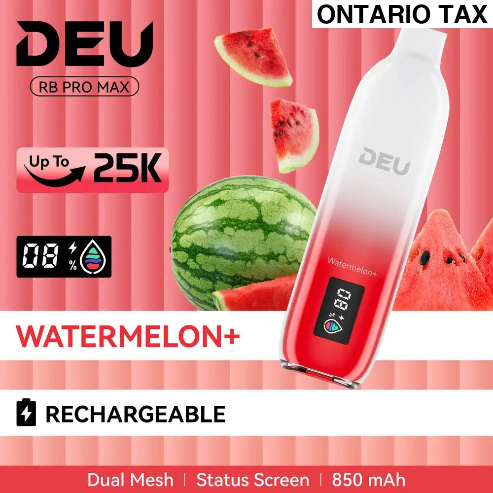 Vape jetable DEU RB PRO MAX+ 25K