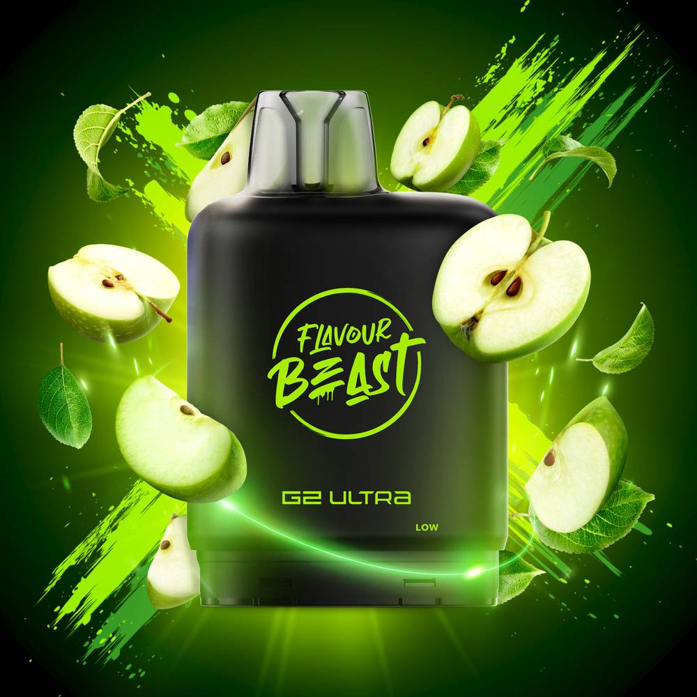 FlavourBeast_Boost-G2_LevelXPod-GustoGreenApple
