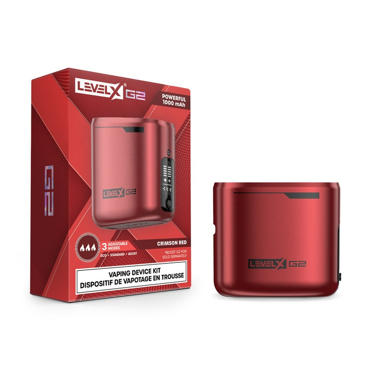 Batterie Level X Boost G2 1000mAh Vape personnalise et puissante Super Vape Batterie Level X Boost G2 1000mAh Vape personnalise et puissante Super Vape