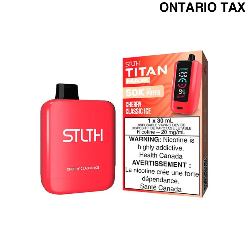 STLTH TITAN MAX Vape jetable 50K