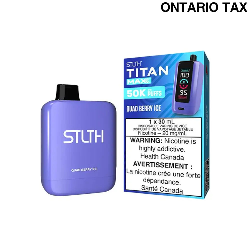 STLTH TITAN MAX Vape jetable 50K