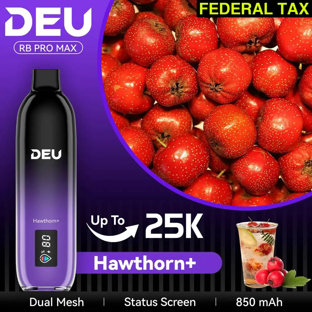 DEU RB PRO MAX + Experience the peak of taste evolution Hawthorn +