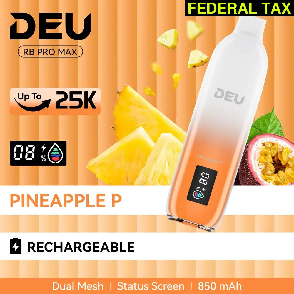 DEU RB PRO MAX + Experience the peak of taste evolution Pinapple P