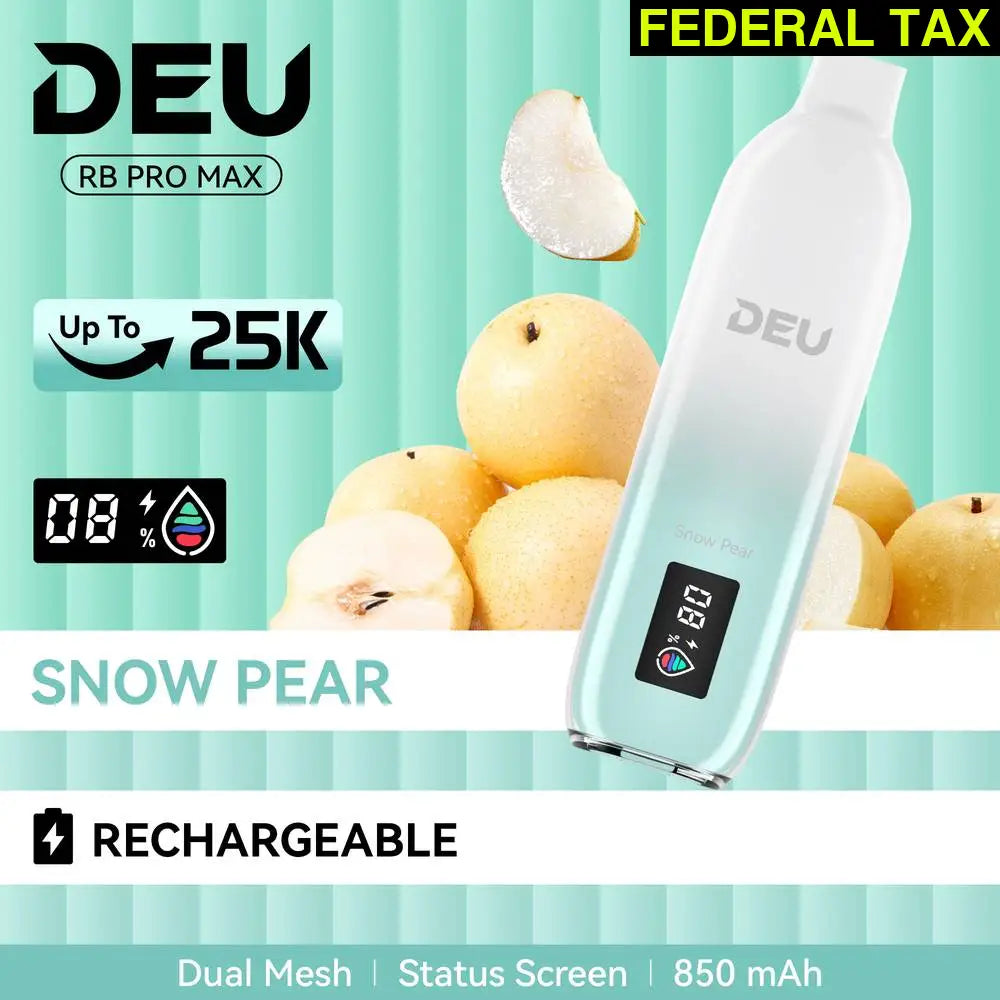 DEU RB PRO MAX + Experience the peak of taste evolution Snowpear