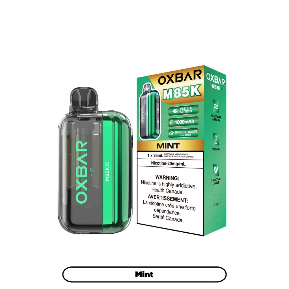 oxbar-m85k-disposablevape_Mint