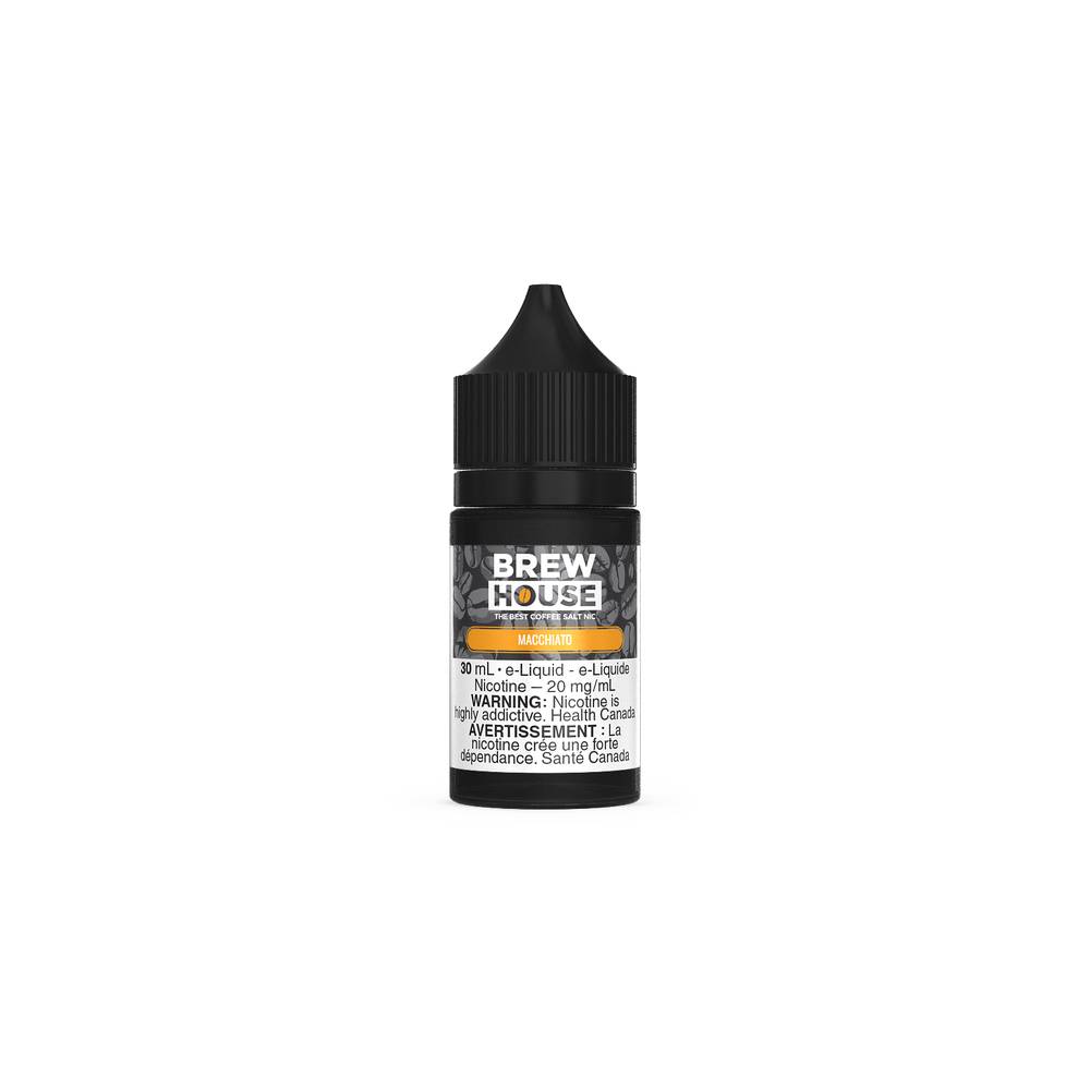 Brew House Nicotine Salt e-liquid Coffee Macchiato