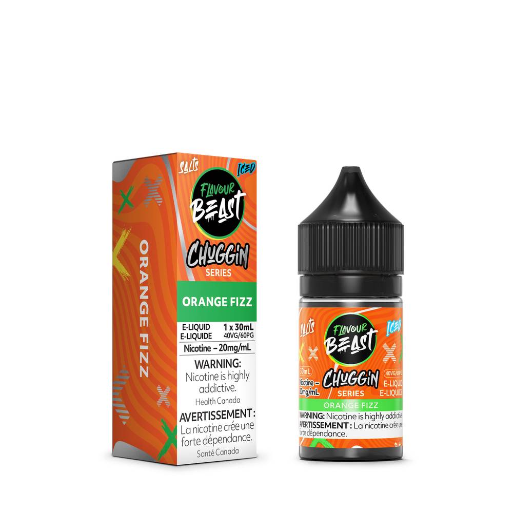20 mg nicotine vape juice Flavour Beast Chuggin' Iced Nicotine Salt E-Juice 20 mg/mL – 30 mL Bottles – Super Vape 20 mg nicotine vape juice Flavour Beast Chuggin' Iced Nicotine Salt E-Juice 20 mg/mL – 30 mL Bottles – Super Vape