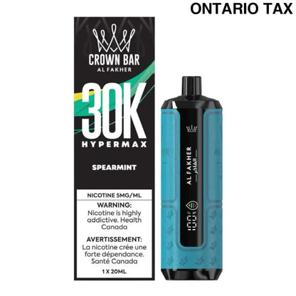 AL FAKHER CROWN BAR HYPE MAX 30K SPEARMINT