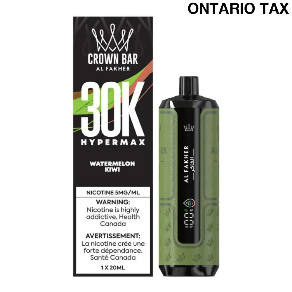 AL FAKHER CROWN BAR HYPE MAX 30K WATERMELON KIWI