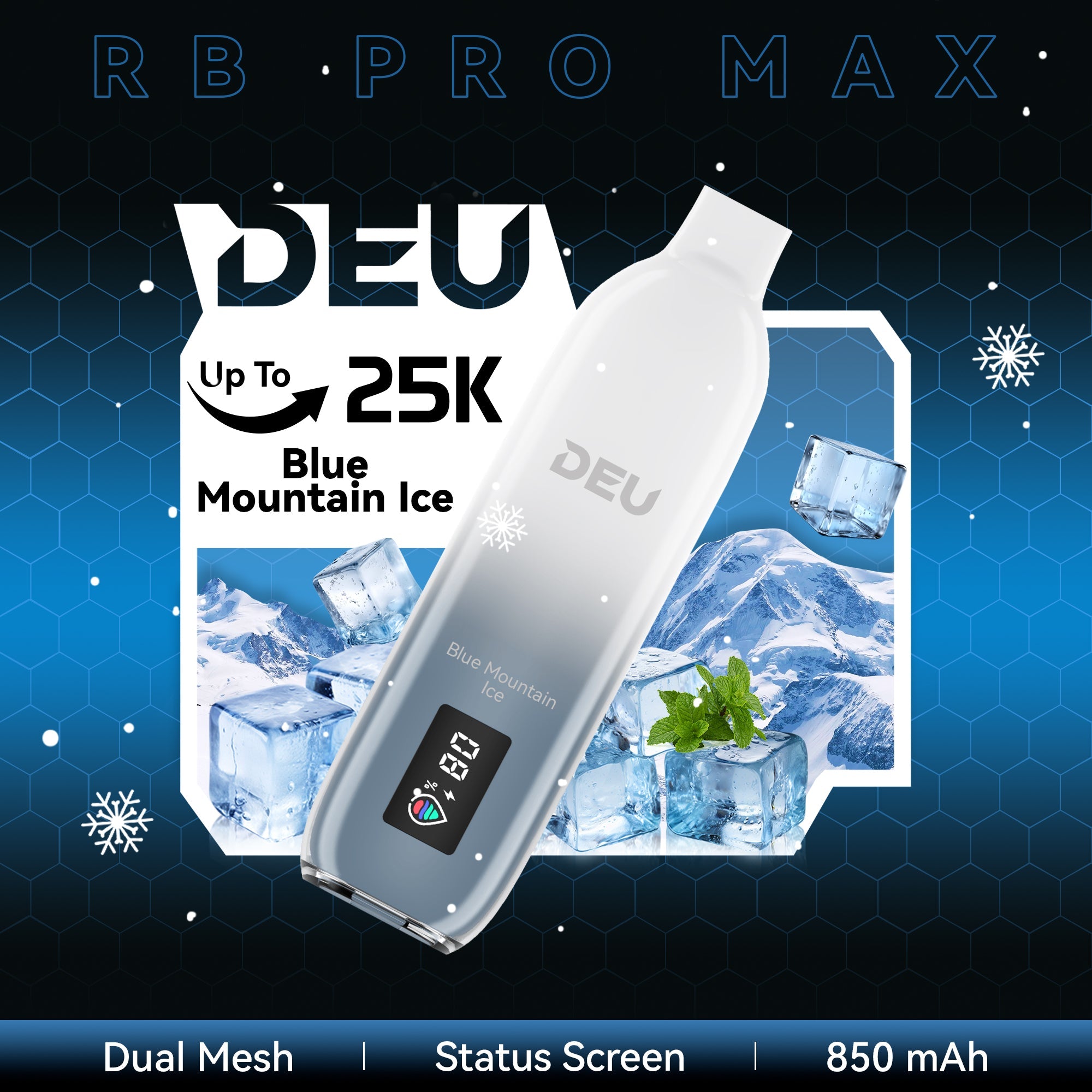 DEU RB PRO MAX + - Découvrez le summum de l'évolution du goût