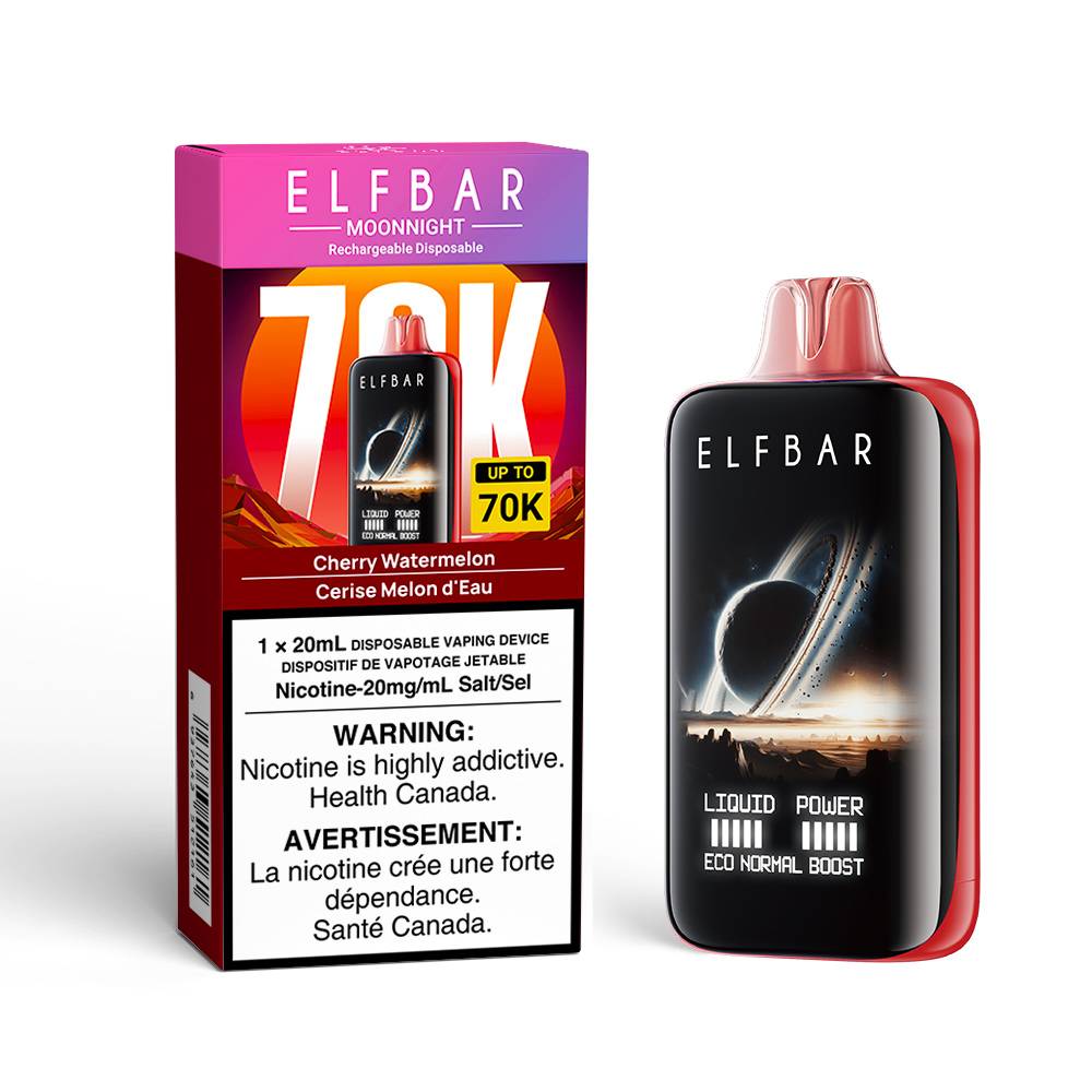 ELFBAR MoonNight 70K Disposable Vape - Cherry Watermelon