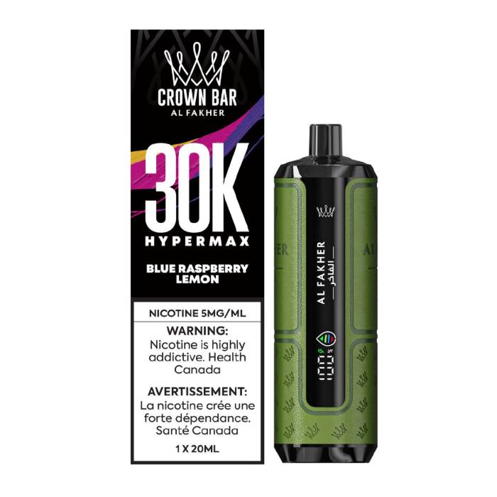 Crown Bar-HYPERMAX 30K BLUE RASPBERRY LEMON