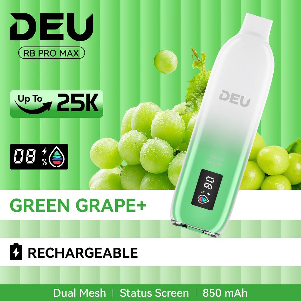 DEU RB PRO MAX+ 25K Disposable Vape