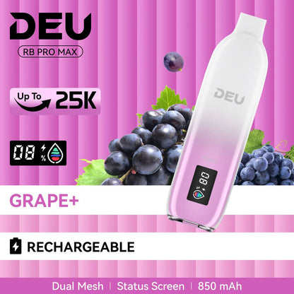 DEU RB PRO MAX+ 25K Disposable Vape