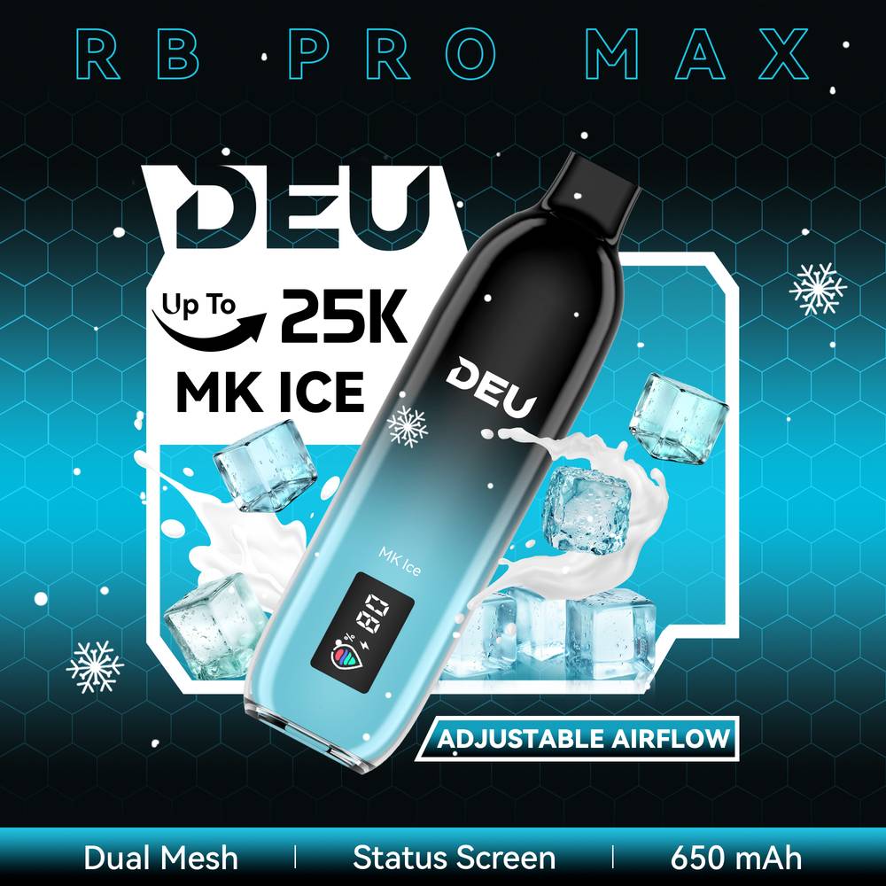 DEU RB PRO MAX+ 25K Disposable Vape