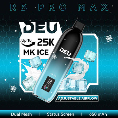 DEU RB PRO MAX+ 25K Disposable Vape
