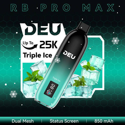 DEU RB PRO MAX+ 25K Disposable Vape