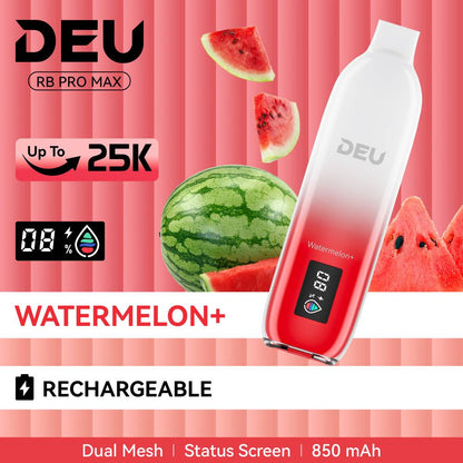 DEU RB PRO MAX+ 25K Disposable Vape