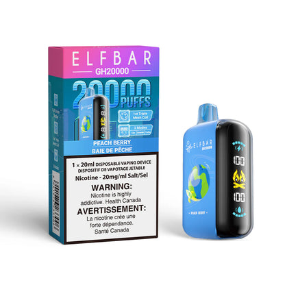 Elf Bar GH20000 Vape jetable 20 000 bouffées FED