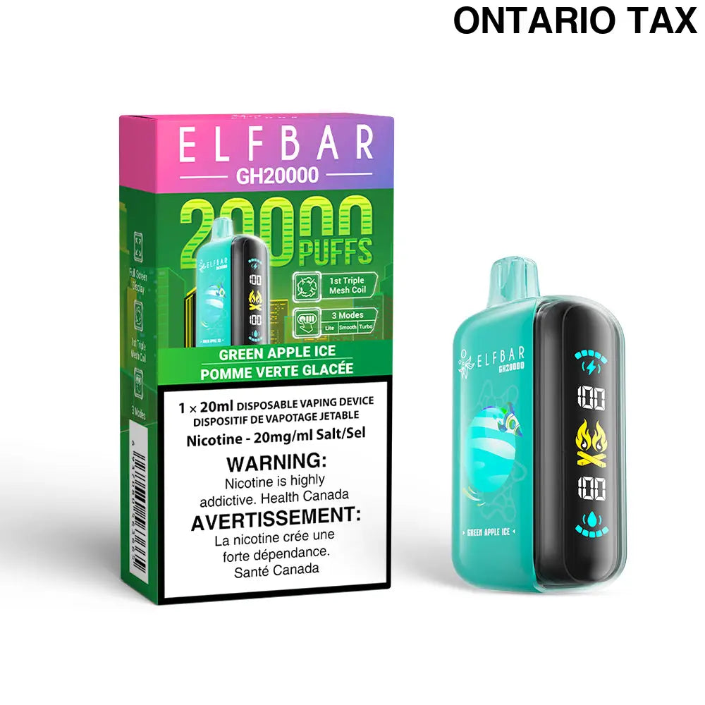 ELFBAR-GH20000-Green-Apple-Ice