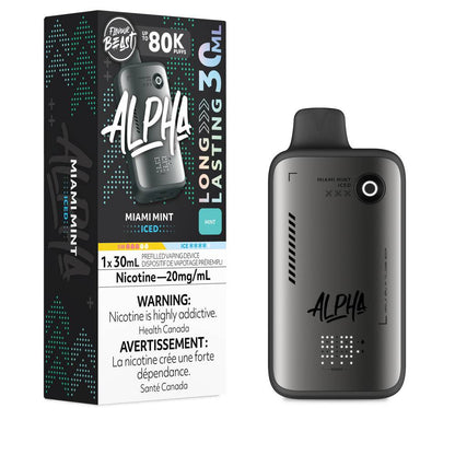 Flavour Beast Alpha 80K Disposable Vape Miami Mint Iced