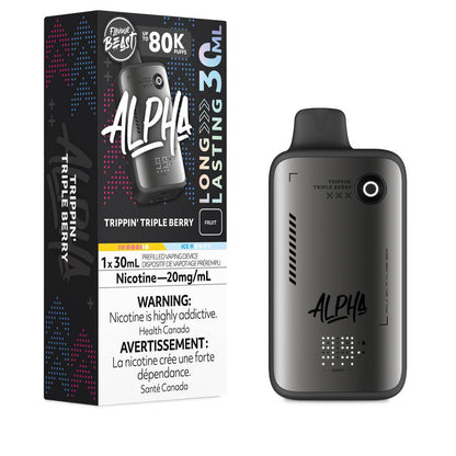 Flavour Beast Alpha 80K Disposable Vape Trippin' Triple Berry