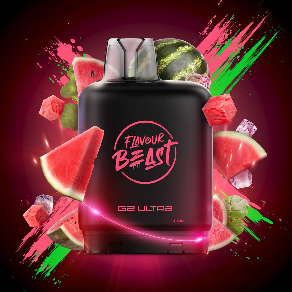 FlavourBeast_Boost-G2_LevelXPod-WeekendWatermelon