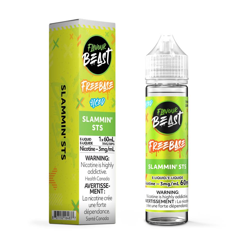 E-liquide Flavour Beast Freebase 3 mg 60 mL, Vape Fruite Super Vape E-liquide Flavour Beast Freebase 3 mg 60 mL, Vape Fruite Super Vape