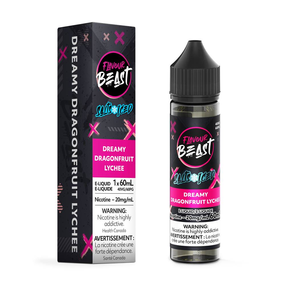 Flavour Beast Sel Nicotine 60mL Saveurs Ultra Sucres Pour Pods Super Vape Flavour Beast Sel Nicotine 60mL Saveurs Ultra Sucres Pour Pods Super Vape