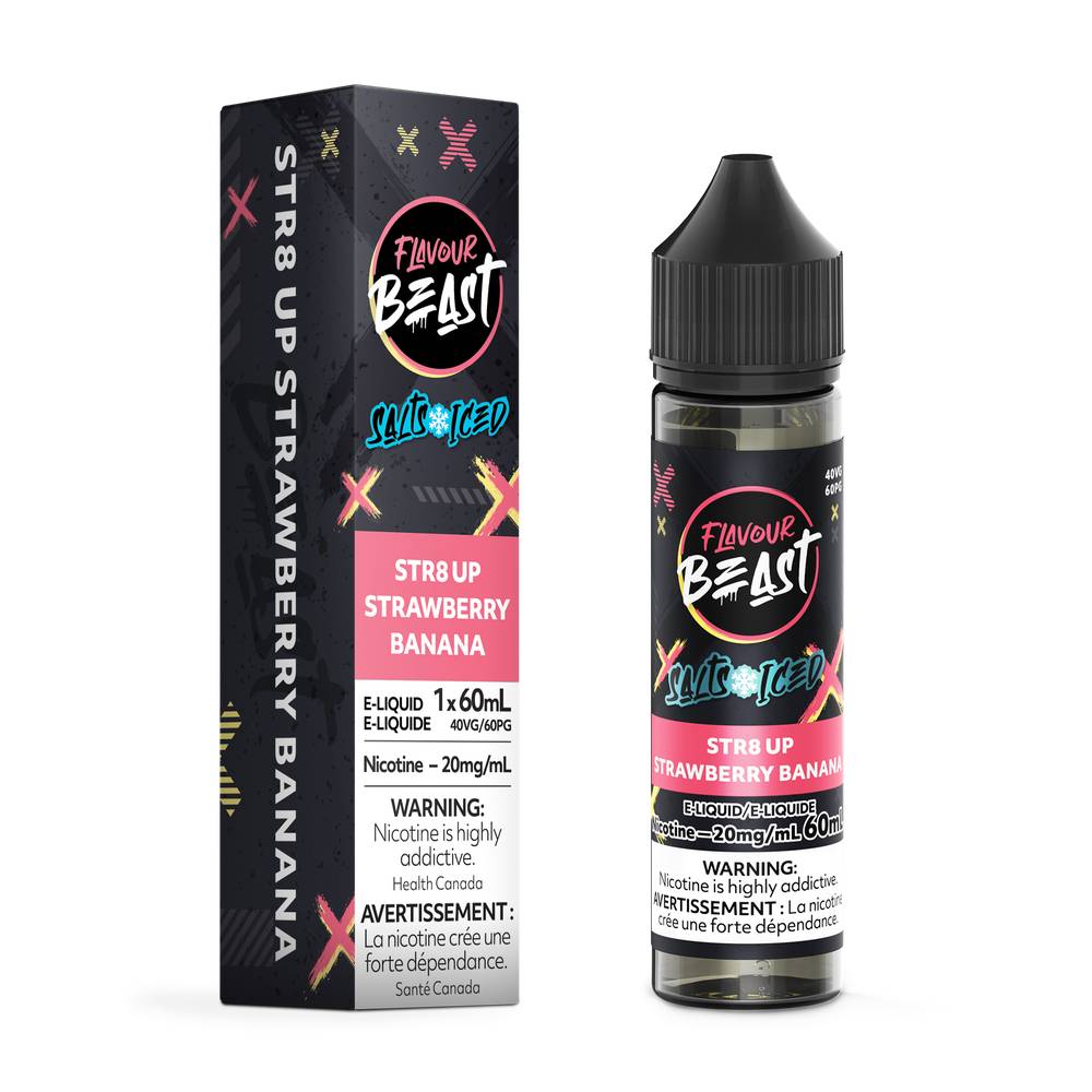 Flavour Beast Sel Nicotine 60mL Saveurs Ultra Sucres Pour Pods Super Vape Flavour Beast Sel Nicotine 60mL Saveurs Ultra Sucres Pour Pods Super Vape