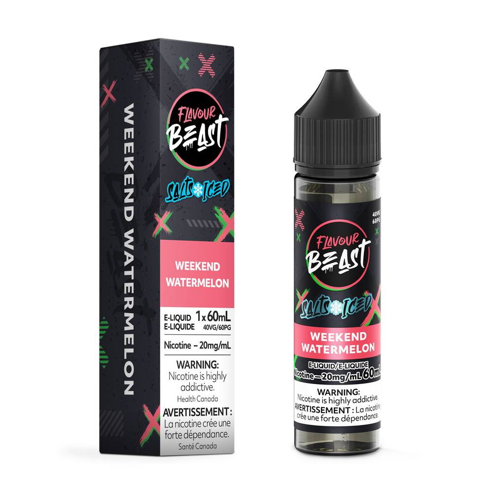 Flavour Beast Sel Nicotine 60mL Saveurs Ultra Sucres Pour Pods Super Vape Flavour Beast Sel Nicotine 60mL Saveurs Ultra Sucres Pour Pods Super Vape