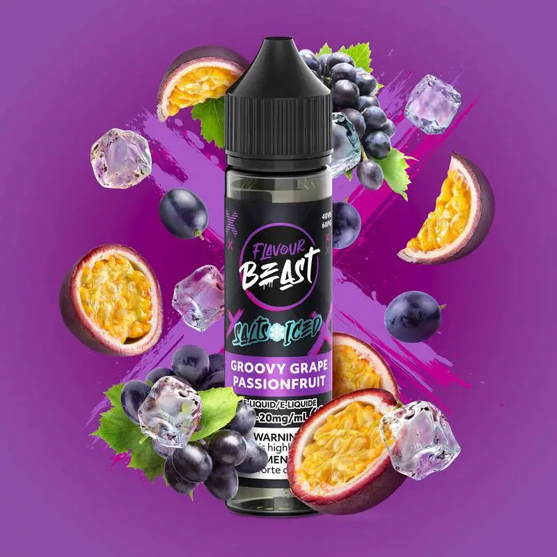 FlavourBeast_EL_60mL_DeviceFruit_OCT2024-COL-GroovyGrapePassionfruit