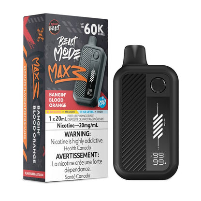 Flavour Beast Beast Mode MAX 3 60K Disposable Vape - Bangin Blood Orange