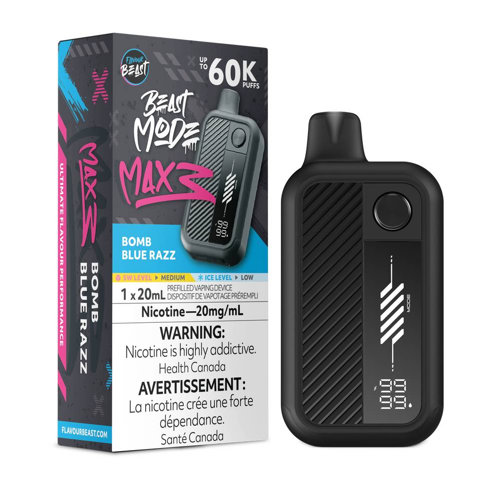 Flavour Beast Beast Mode MAX 3 60K Disposable Vape Canada Super Vape Flavour Beast Beast Mode MAX 3 60K Disposable Vape Canada Super Vape