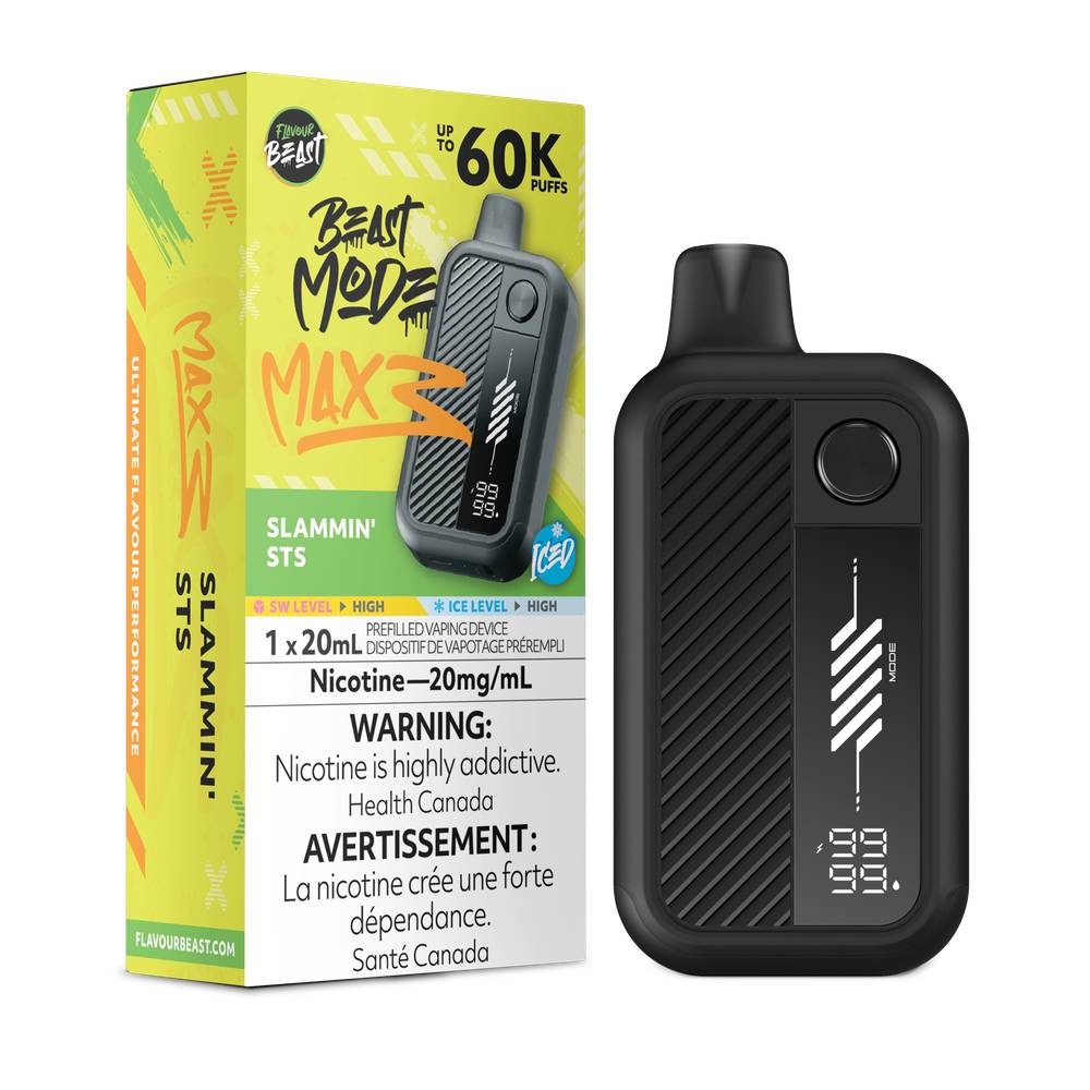 Flavour Beast Beast Mode MAX 3 60K Disposable Vape Canada Super Vape Flavour Beast Beast Mode MAX 3 60K Disposable Vape Canada Super Vape