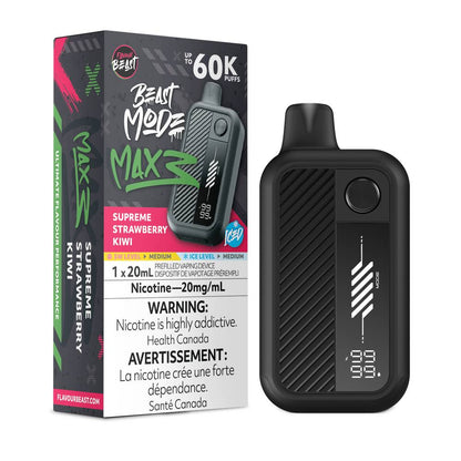 Flavour Beast Beast Mode MAX 3 60K Disposable Vape - Supreme Strawberry Kiwi
