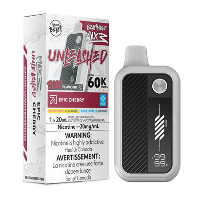 Flavour Beast UNLEASHED MAX 3 60K Disposable Vape - Epic Cherry