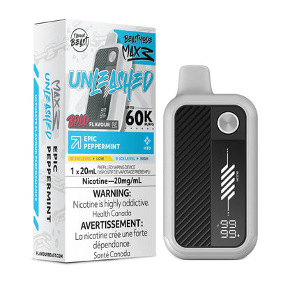 Flavour Beast UNLEASHED MAX 3 60K Disposable Vape - Epic Peppermint