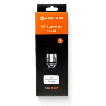 GeekVape Super Mesh X1/X2 Replacement Coils Super Vape GeekVape Super Mesh X1/X2 Replacement Coils Super Vape