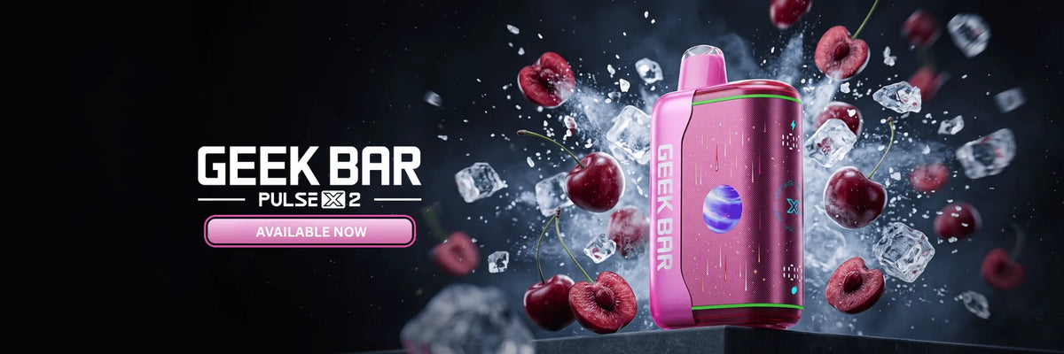 Geek Bar Pulse X 2 Disposable Vape banner