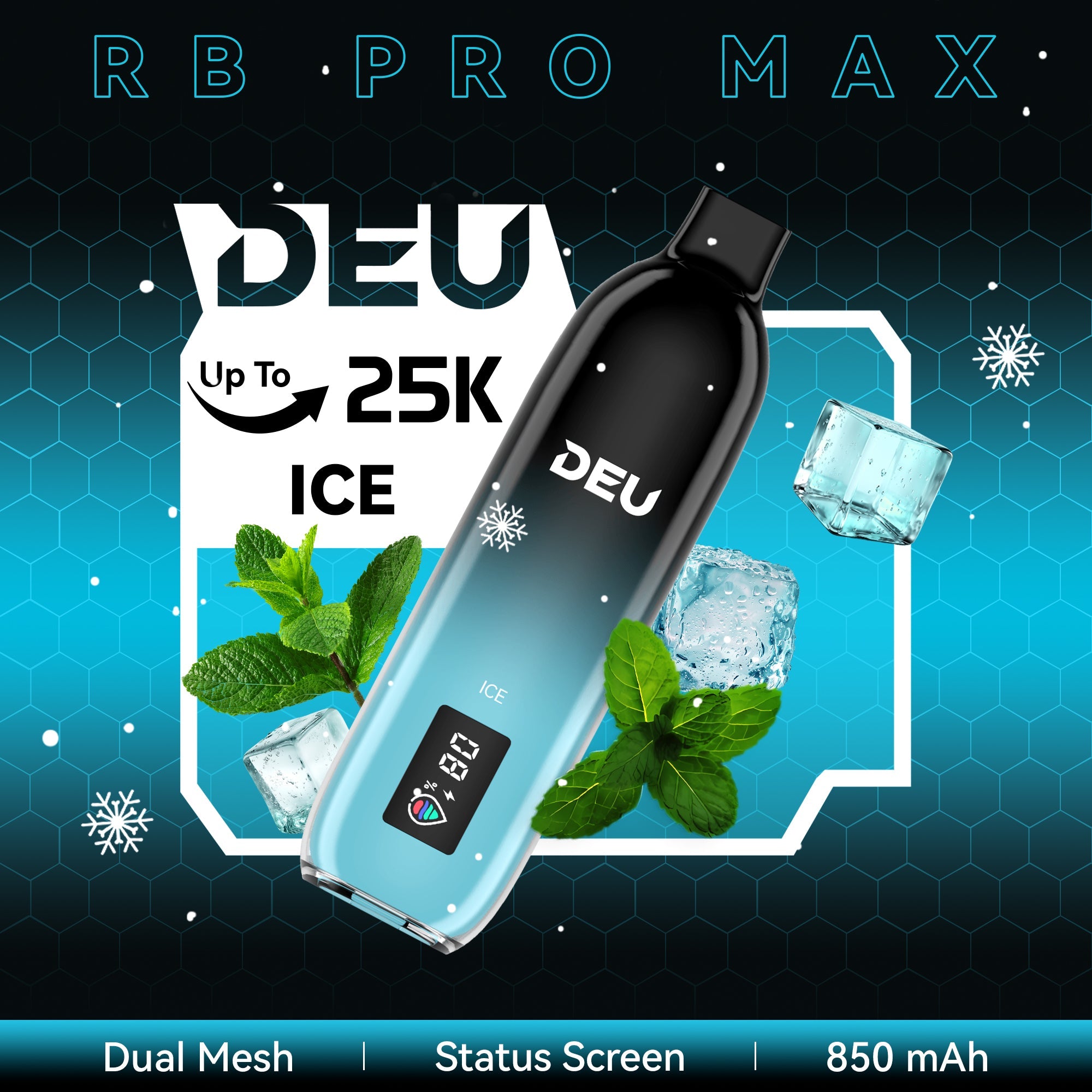 DEU RB PRO MAX + - Découvrez le summum de l'évolution du goût